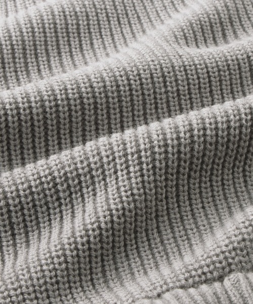 alotta（アロッタ）の「ブラウスドッキングフレアー袖ニット（ニット/セーター・レディース・ネイビー/ライトベージュ/ブラック/グレー・M/LL/L/3L）」の15枚目の写真