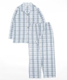 GUNZE（グンゼ）の「HOT MAGIC/ホットマジック　ルームウェア　長袖長パンツ　発熱ニットガーゼ（ルームウェア/パジャマ）」