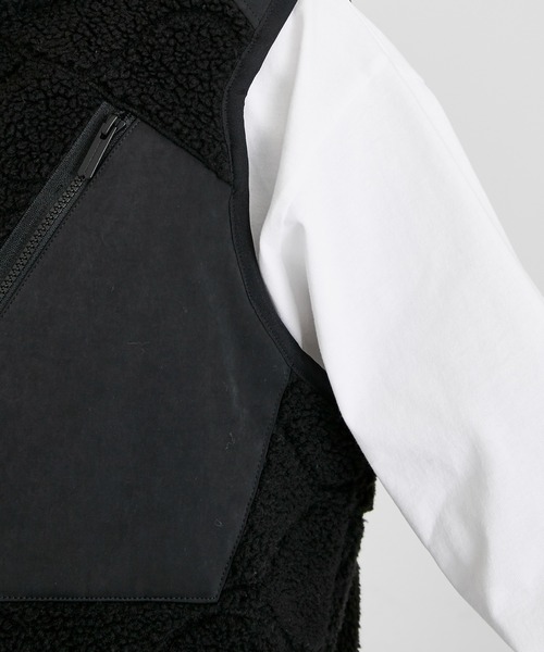 WhiteMountaineering 23AW BOA FLEECE VEST WhiteMountaineering 23AW BOA FLEECE VEST