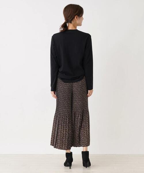 Brahmin(ブラーミン)の「【BRAHMIN】カレッジロゴ長袖カットソー(Tシャツ/カットソー・レディース・オフホワイト/ブラック/ライトブラウン・2)」の11枚目の写真