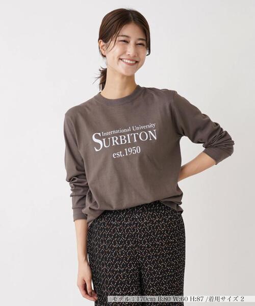Brahmin(ブラーミン)の「【BRAHMIN】カレッジロゴ長袖カットソー(Tシャツ/カットソー・レディース・オフホワイト/ブラック/ライトブラウン・2)」の12枚目の写真