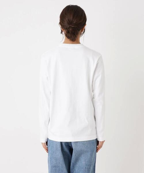 Brahmin(ブラーミン)の「【BRAHMIN】カレッジロゴ長袖カットソー(Tシャツ/カットソー・レディース・オフホワイト/ブラック/ライトブラウン・2)」の18枚目の写真