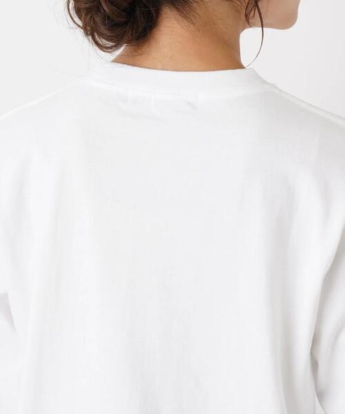 Brahmin(ブラーミン)の「【BRAHMIN】カレッジロゴ長袖カットソー(Tシャツ/カットソー・レディース・オフホワイト/ブラック/ライトブラウン・2)」の20枚目の写真