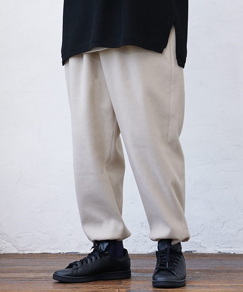 MinoriTY（マイノリティ）の「【MinoriTY】ウールライクパンツ テーパードパンツ スラックス メンズ 春服 冬服（スラックス・メンズ・ブラック/カーキ/アイボリー・L/M）」の2枚目の写真