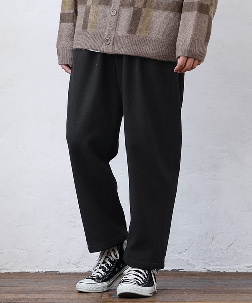 MinoriTY（マイノリティ）の「【MinoriTY】ウールライクパンツ テーパードパンツ スラックス メンズ 春服 冬服（スラックス・メンズ・ブラック/カーキ/アイボリー・L/M）」の10枚目の写真