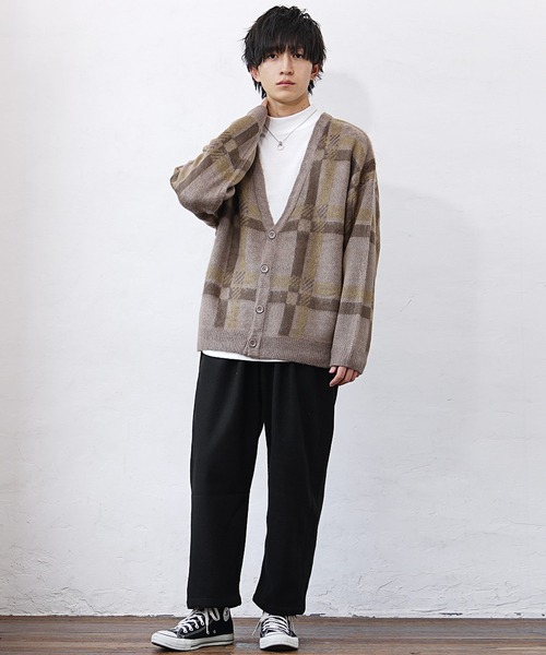 MinoriTY（マイノリティ）の「【MinoriTY】ウールライクパンツ テーパードパンツ スラックス メンズ 春服 冬服（スラックス・メンズ・ブラック/カーキ/アイボリー・L/M）」の11枚目の写真