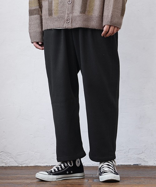 MinoriTY（マイノリティ）の「【MinoriTY】ウールライクパンツ テーパードパンツ スラックス メンズ 春服 冬服（スラックス・メンズ・ブラック/カーキ/アイボリー・L/M）」の9枚目の写真