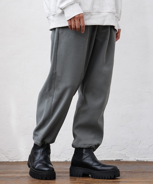 MinoriTY（マイノリティ）の「【MinoriTY】ウールライクパンツ テーパードパンツ スラックス メンズ 春服 冬服（スラックス・メンズ・ブラック/カーキ/アイボリー・L/M）」の4枚目の写真