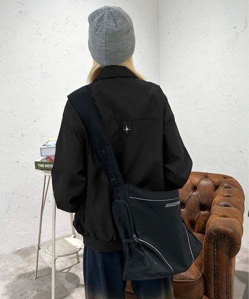 sedacle(セダクル)の「ビックポケットジップジャケット(テーラードジャケット・メンズ・ブラック・MEDIUM/LARGE)」の5枚目の写真