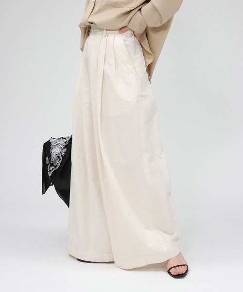 ウェザータックワイドパンツ（その他パンツ）｜BABYLONE（バビロン）の  