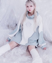 土星プリントジャージ