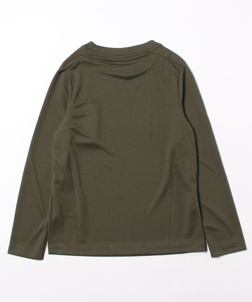 NIKE(ナイキ)の「《NIKEアパレル》YTH DF MULTI+ L/S トップ(Tシャツ/カットソー・キッズ・カーキ系/ブラック/ホワイト・140/160/130/150)」の12枚目の写真