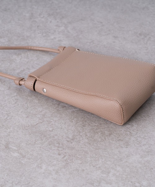 BRICK & SONS（ブリックアンドサンズ）の「スマホショルダーバッグマチ付（ショルダーバッグ・メンズ・ブラック/ベージュ/ホワイト・FREE）」の9枚目の写真