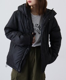 High neck batting switching jacket / ハイネック 中綿 切替ジャケット unisex