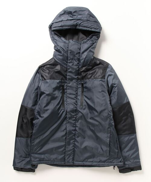 FUNALIVE(ファンアライブ)の「High neck batting switching jacket / ハイネック 中綿 切替ジャケット unisex(ダウンジャケット/コート・メンズ・チャコール/カーキ/ネイビー/ベージュ/ブラック・XL/L/M)」の22枚目の写真