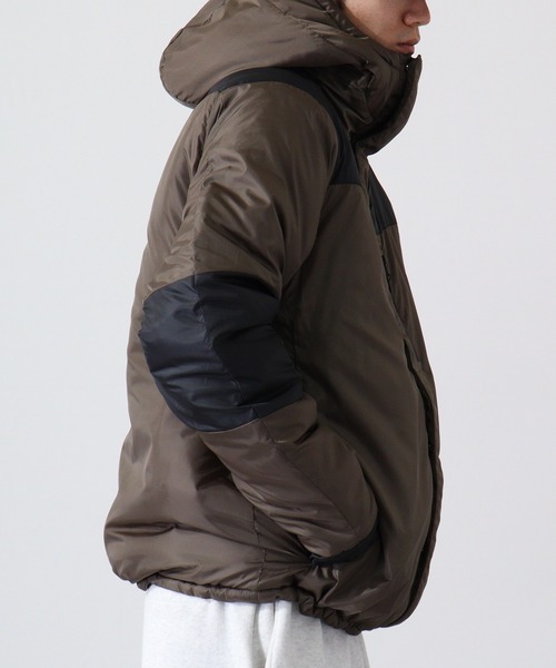 FUNALIVE(ファンアライブ)の「High neck batting switching jacket / ハイネック 中綿 切替ジャケット unisex(ダウンジャケット/コート・メンズ・チャコール/カーキ/ネイビー/ベージュ/ブラック・XL/L/M)」の14枚目の写真