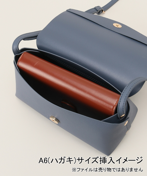 T・S・L（ティーエスエル）の「【T.S.L/ティーエスエル】 フラップミニポシェット（ショルダーバッグ・レディース・ブルー系その他/ピンク系その他/ライトグレー/ブラック・FREE）」の12枚目の写真