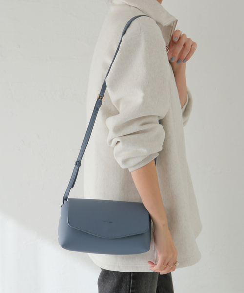 T・S・L（ティーエスエル）の「【T.S.L/ティーエスエル】 フラップミニポシェット（ショルダーバッグ・レディース・ブルー系その他/ピンク系その他/ライトグレー/ブラック・FREE）」の19枚目の写真