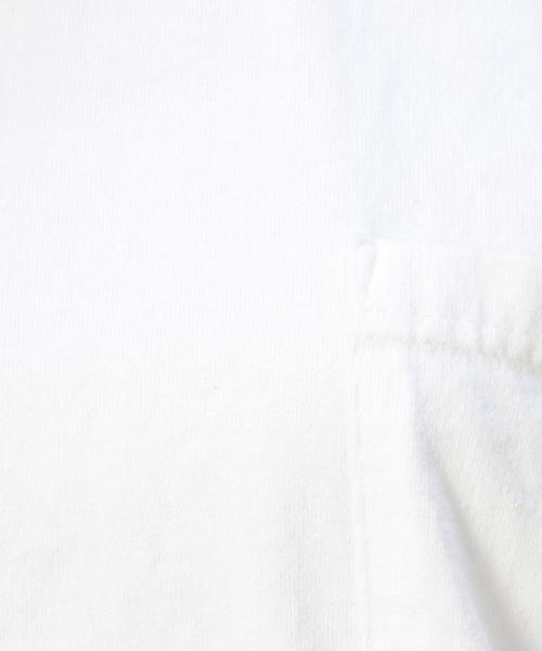BEAUTY&YOUTH UNITED ARROWS（ビューティーアンドユースユナイテッドアローズ）の「BY Goodwear ワイドリブTシャツ◆（Tシャツ/カットソー・レディース・ホワイト/ベージュ/ダークグリーン/ネイビー・MEDIUM）」の18枚目の写真
