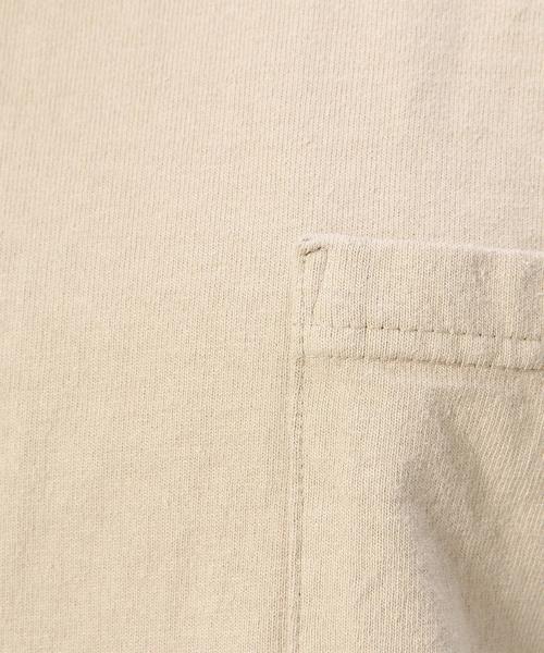 BEAUTY&YOUTH UNITED ARROWS（ビューティーアンドユースユナイテッドアローズ）の「BY Goodwear ワイドリブTシャツ◆（Tシャツ/カットソー・レディース・ホワイト/ベージュ/ダークグリーン/ネイビー・MEDIUM）」の8枚目の写真