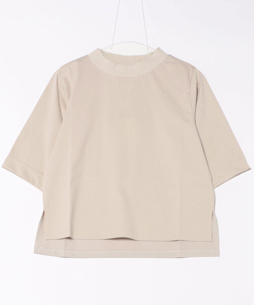 Kelen（ケレン）の「「KELEN/ケレン」ハーフスリーブトップス（Tシャツ/カットソー・レディース・イエロー/ブラック/サックスブルー/レッド/チャコールグレー/オフホワイト/グレイッシュベージュ/ライトベージュ/ピンク系/グリーン系その他/ブルー/ターコイズブルー・FREE）」の5枚目の写真