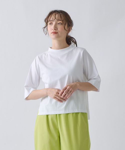 KELEN/ケレン」ハーフスリーブトップス（Tシャツ/カットソー