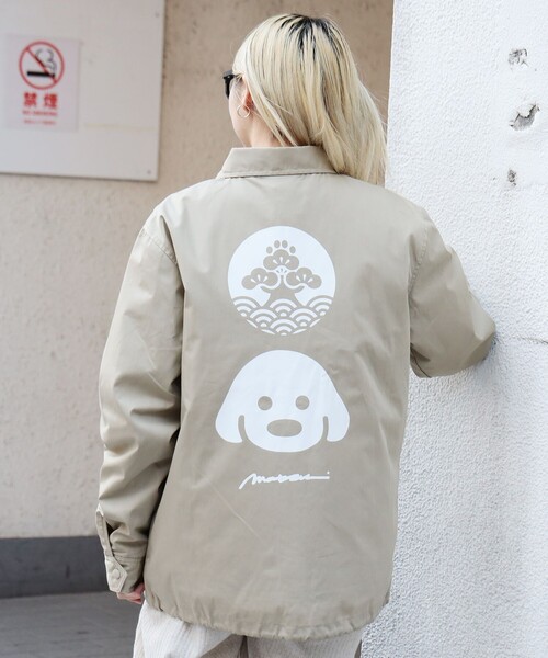 TOKYO CULTUART by BEAMS（トウキョウカルチャートバイビームス）の「matsui / JAPAN COACH JACKET（ブルゾン・メンズ・ベージュ/ブラック・LARGE/MEDIUM/SMALL/X-LARGE）」の19枚目の写真