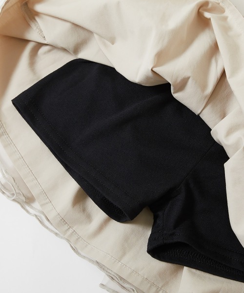 devirock(デビロック)の「ふわっと広がる ボリュームチュール 1分丈スカッツ(スカート・キッズ・アイボリー/パープル系3/ブラック/ピンク系3・90cm/80cm/120cm/110cm/100cm/140cm/130cm)」の12枚目の写真