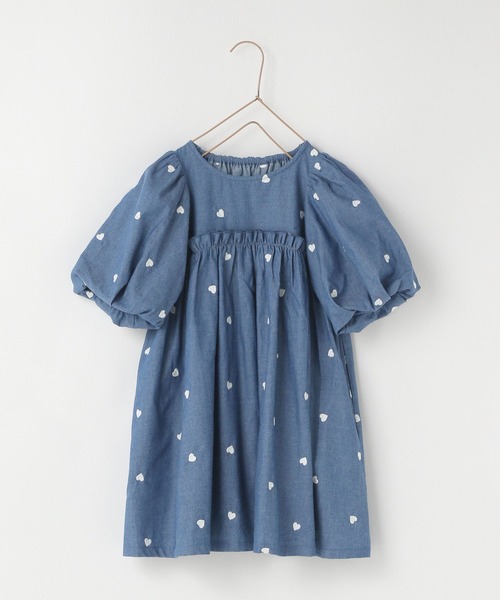 LOWRYS FARM（ローリーズファーム）の「ハートシシュウワンピースＳＳ　 100531（ワンピース・キッズ・ブラック/ピンク/その他/ブルー・110cm/120cm/130cm/140cm/150cm）」の20枚目の写真