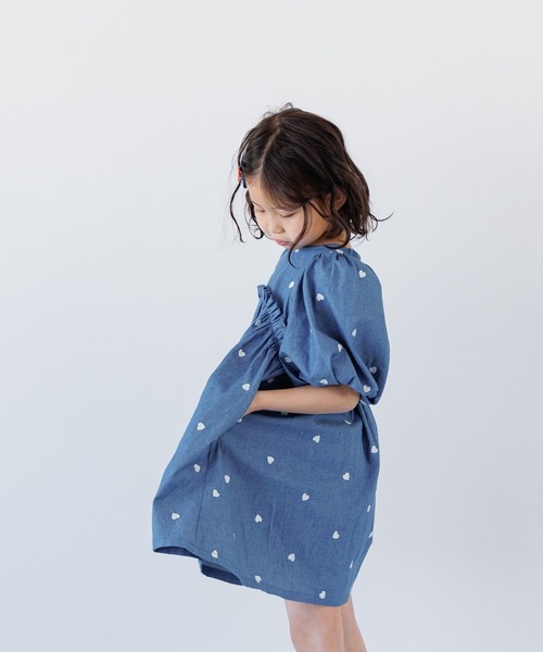 LOWRYS FARM（ローリーズファーム）の「ハートシシュウワンピースＳＳ　 100531（ワンピース・キッズ・ブラック/ピンク/その他/ブルー・110cm/120cm/130cm/140cm/150cm）」の18枚目の写真