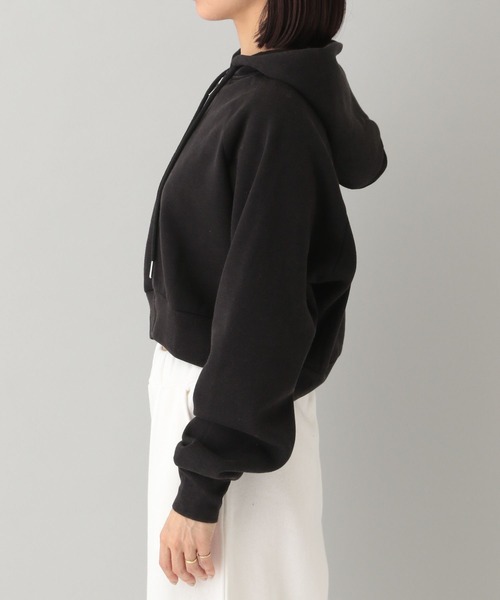 e/rm（イーアールエム）の「【e/rm・セレクト】Healthknit クロップドパーカー（パーカー・レディース・ブラック/ライトブルー/ライトイエロー・FREE）」の11枚目の写真