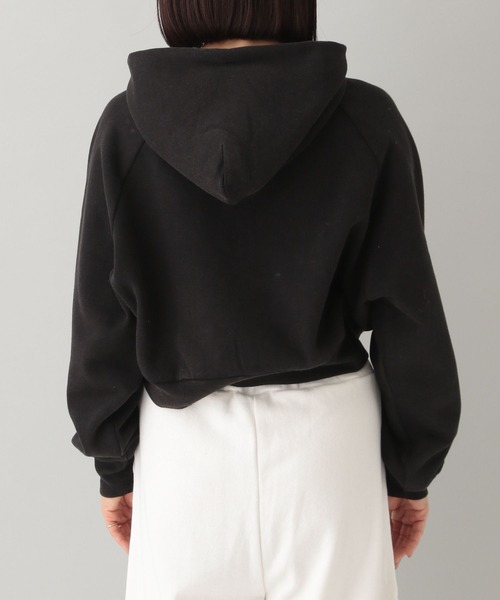 e/rm（イーアールエム）の「【e/rm・セレクト】Healthknit クロップドパーカー（パーカー・レディース・ブラック/ライトブルー/ライトイエロー・FREE）」の12枚目の写真