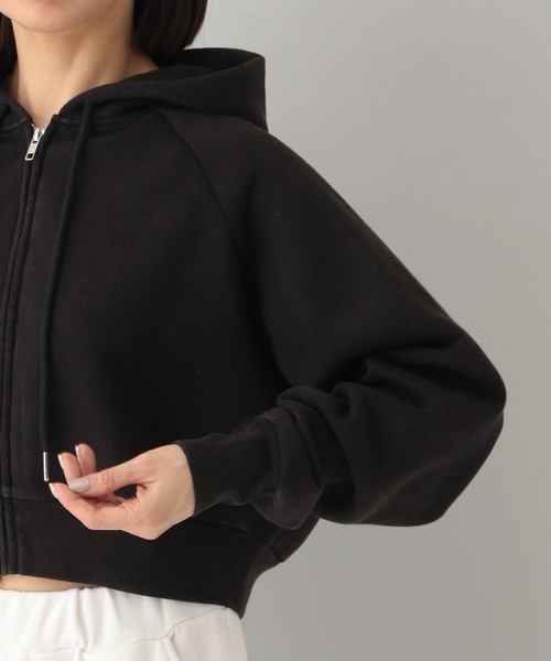 e/rm（イーアールエム）の「【e/rm・セレクト】Healthknit クロップドパーカー（パーカー・レディース・ブラック/ライトブルー/ライトイエロー・FREE）」の15枚目の写真