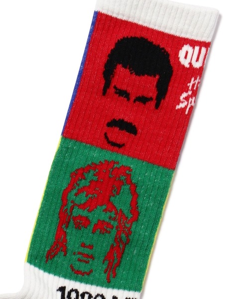 ROSE BUD（ローズバッド）の「QUEENジャカードソックス（ソックス/靴下・レディース・ホワイト・FREE）」の6枚目の写真