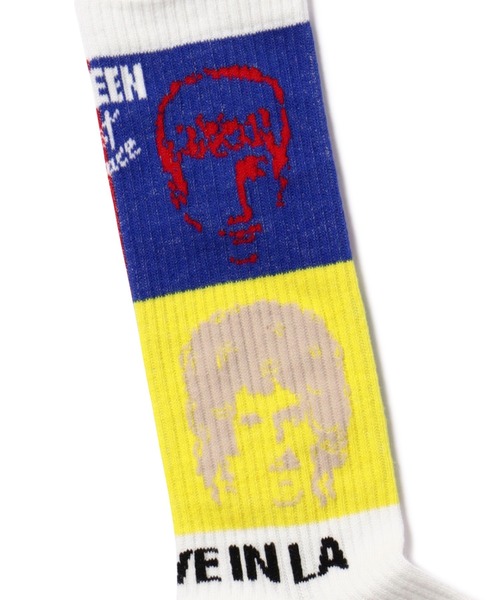 ROSE BUD（ローズバッド）の「QUEENジャカードソックス（ソックス/靴下・レディース・ホワイト・FREE）」の4枚目の写真