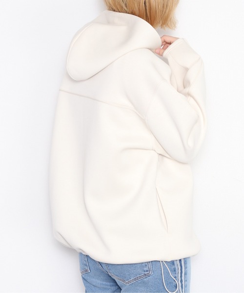 cepo（セポ）の「さらもちダンボールドロストフーディ（パーカー・レディース・オフホワイト/ブラック・M）」の16枚目の写真