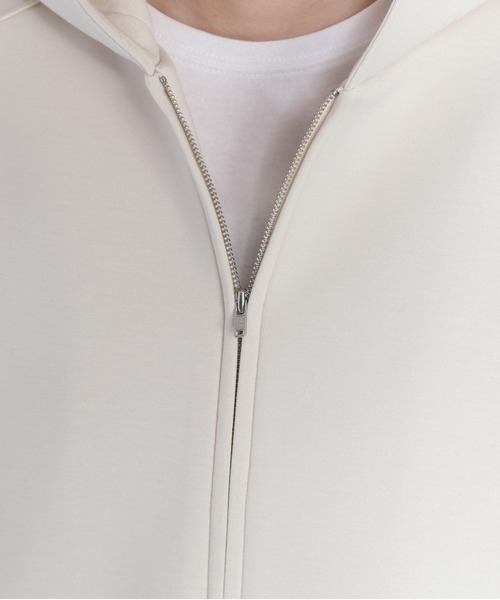 cepo（セポ）の「さらもちダンボールドロストフーディ（パーカー・レディース・オフホワイト/ブラック・M）」の15枚目の写真