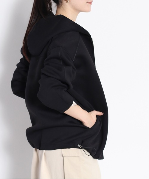 cepo（セポ）の「さらもちダンボールドロストフーディ（パーカー・レディース・オフホワイト/ブラック・M）」の21枚目の写真