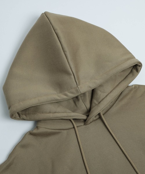 La-gemme（ラジェム）の「裏起毛フーディースウェット（パーカー・レディース・グレー/カーキブラウン/ブラック・フリー）」の21枚目の写真