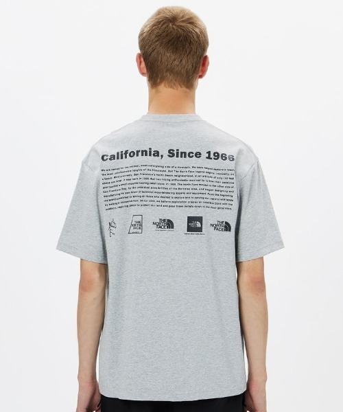 THE NORTH FACE/ザ・ノース・フェイス S/S HISTORICAL LOGO TEE 半袖Tee 速乾 バックプリント NT32407（Tシャツ/カットソー）｜THE NORTH FACE（ザノースフェイス）