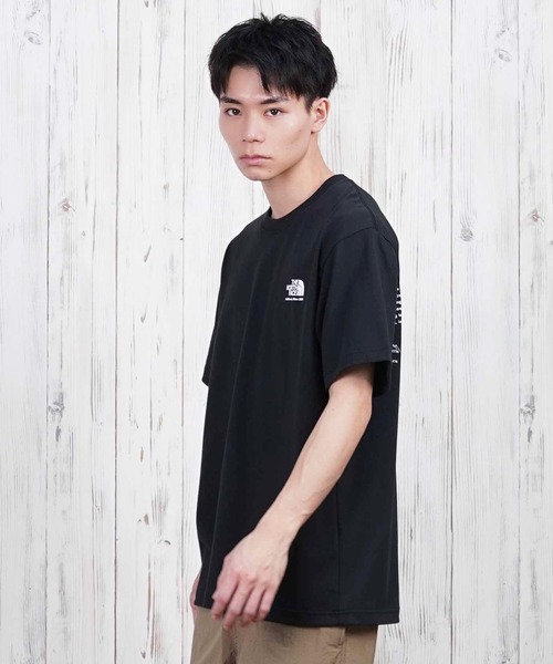 THE NORTH FACE(ザノースフェイス)の「ニット ショートスリーブTシャツ NT32407(Tシャツ/カットソー・メンズ・ホワイト/ブラック/ダークベージュ/ネイビー・XL/L/M/S)」の16枚目の写真