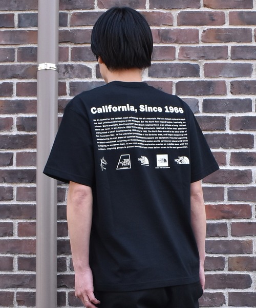 THE NORTH FACE(ザノースフェイス)の「THE NORTH FACE/ザ ノースフェイス 半袖 Tシャツ ショートスリーブヒストリカルロゴティー NT32407(Tシャツ/カットソー・メンズ・ホワイト/ブラック/ダークベージュ/ネイビー/霜降りグレー/ラベンダー・XL/L/M/S/XXL)」の9枚目の写真