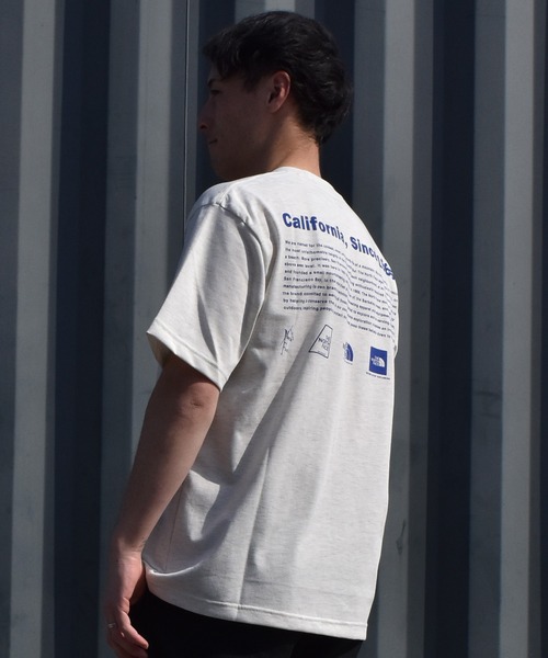 THE NORTH FACE(ザノースフェイス)の「THE NORTH FACE/ザ ノースフェイス 半袖 Tシャツ ショートスリーブヒストリカルロゴティー NT32407(Tシャツ/カットソー・メンズ・ホワイト/ブラック/ダークベージュ/ネイビー/霜降りグレー/ラベンダー・XL/L/M/S/XXL)」の16枚目の写真