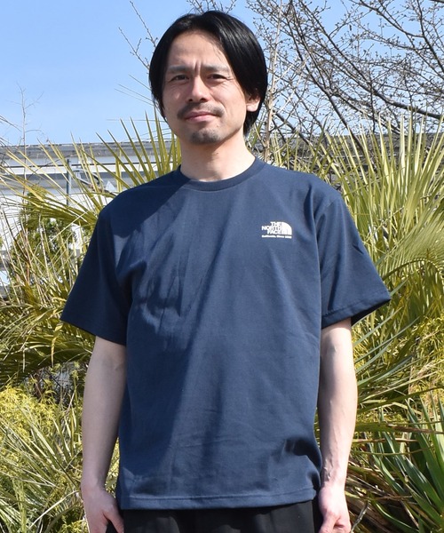 THE NORTH FACE(ザノースフェイス)の「THE NORTH FACE/ザ ノースフェイス 半袖 Tシャツ ショートスリーブヒストリカルロゴティー NT32407(Tシャツ/カットソー・メンズ・ホワイト/ブラック/ダークベージュ/ネイビー/霜降りグレー/ラベンダー・XL/L/M/S/XXL)」の22枚目の写真