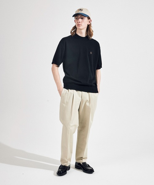 penguin BY MUNSINGWEAR(ペンギン バイ マンシングウェア)の「MOCK NECK KNIT SHIRT / モックネックニットシャツ(ニット/セーター・メンズ・ネイビー系2/ブラック/ブラウン/ベージュ・XL/S/L/M)」の5枚目の写真