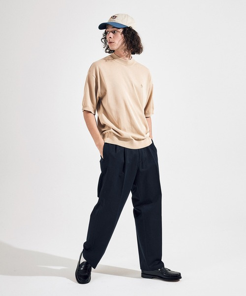penguin BY MUNSINGWEAR(ペンギン バイ マンシングウェア)の「MOCK NECK KNIT SHIRT / モックネックニットシャツ(ニット/セーター・メンズ・ネイビー系2/ブラック/ブラウン/ベージュ・XL/S/L/M)」の18枚目の写真