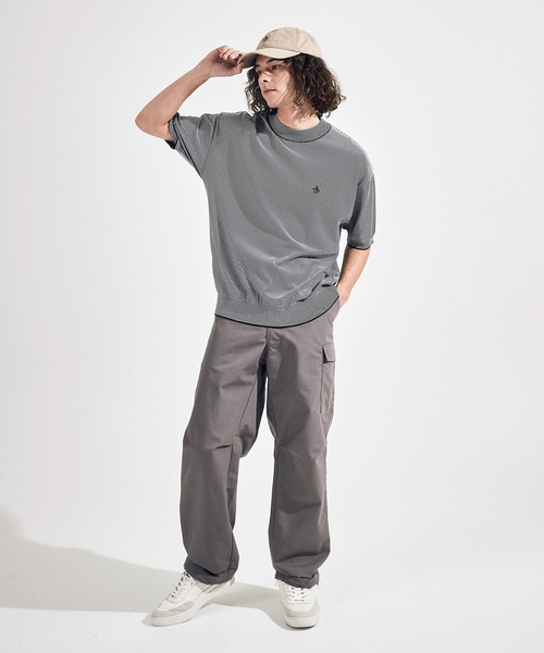 penguin BY MUNSINGWEAR(ペンギン バイ マンシングウェア)の「MOCK NECK KNIT SHIRT / モックネックニットシャツ(ニット/セーター・メンズ・ネイビー系2/ブラック/ブラウン/ベージュ・XL/S/L/M)」の19枚目の写真