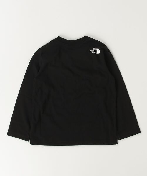 THE NORTH FACE（ザノースフェイス）の「ザ ノース フェイス THE NORTH FACE キッズ ロングスリーブスモールスクエアロゴティー（Tシャツ/カットソー・キッズ・ホワイト/パープル/ベージュ/ブラック/ホワイト×ブルー・130cm/140cm/150cm/100cm/110cm/120cm）」の6枚目の写真