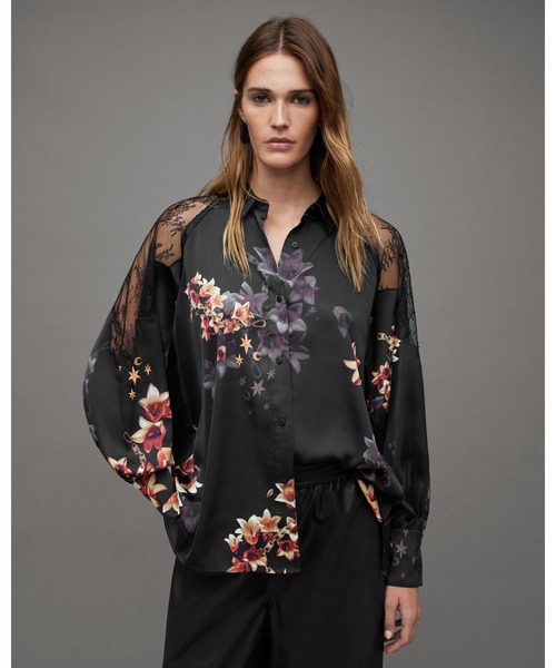 ALLSAINTS（オールセインツ）の「OANA STARGAZER PRINTED SILK BLEND 