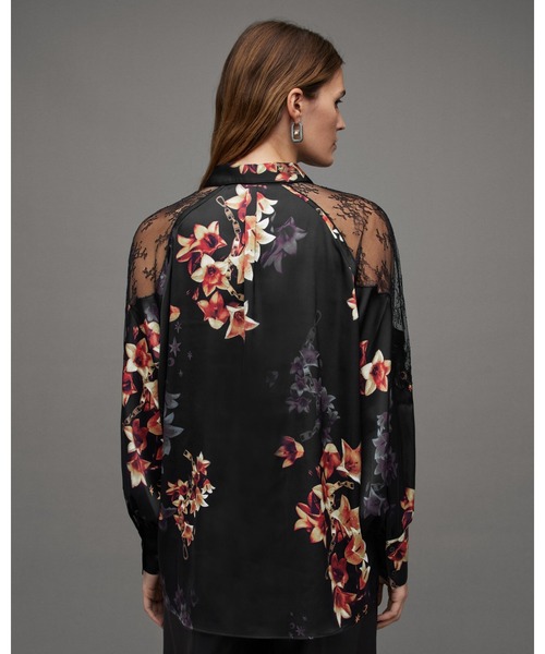 ALLSAINTS（オールセインツ）の「OANA STARGAZER PRINTED SILK BLEND 